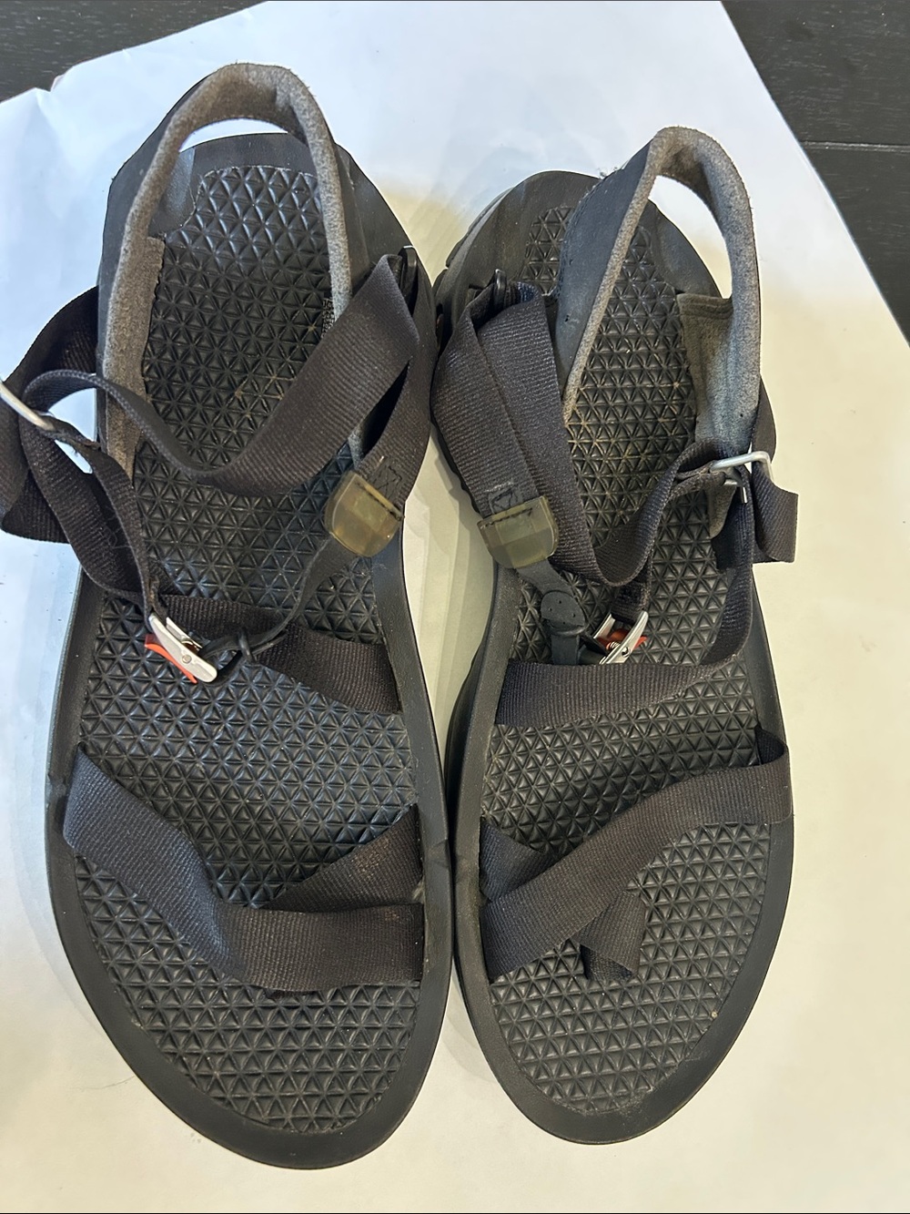 Teva Black Men's Adjustable Sport Sandals
